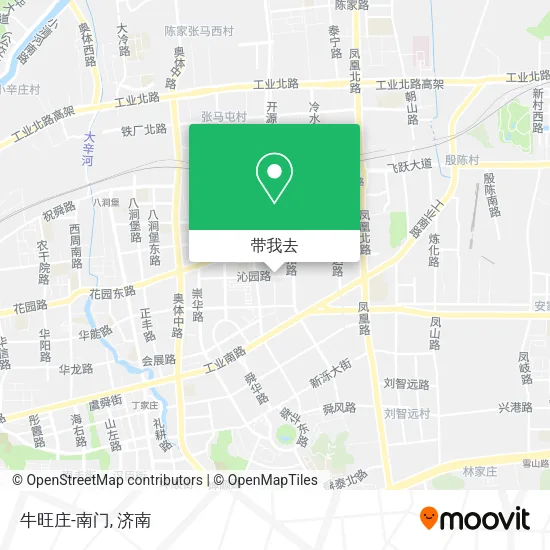 牛旺庄-南门地图
