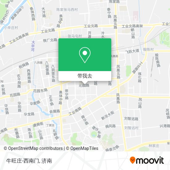 牛旺庄-西南门地图