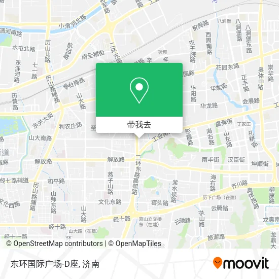 东环国际广场-D座地图