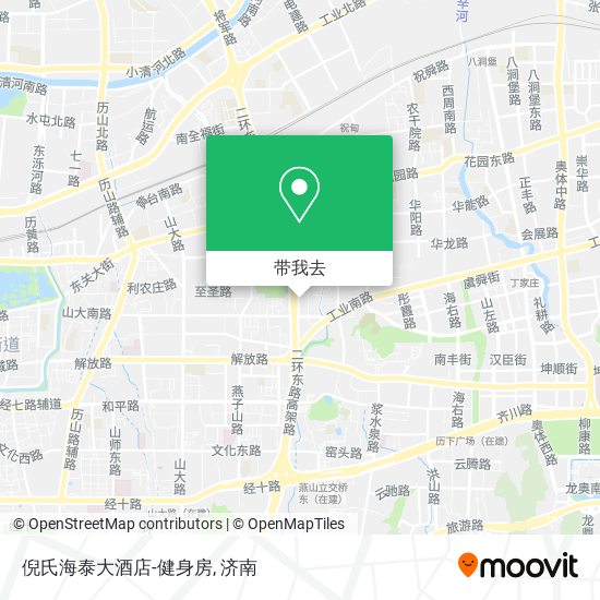 倪氏海泰大酒店-健身房地图