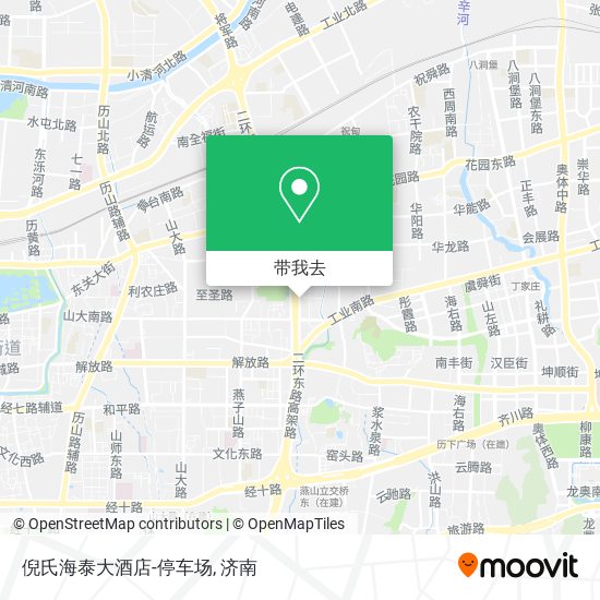 倪氏海泰大酒店-停车场地图