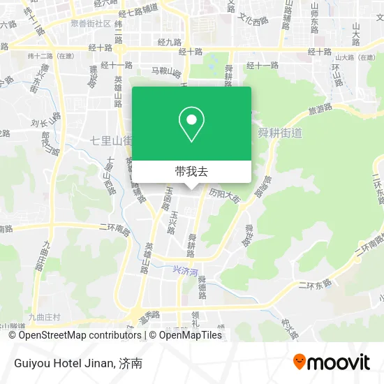 Guiyou Hotel Jinan地图