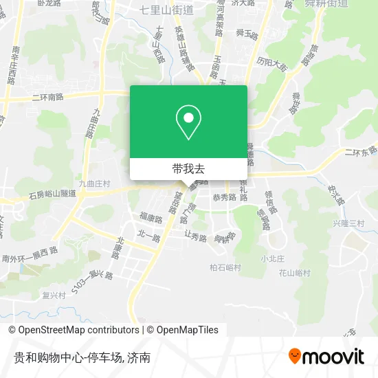 贵和购物中心-停车场地图