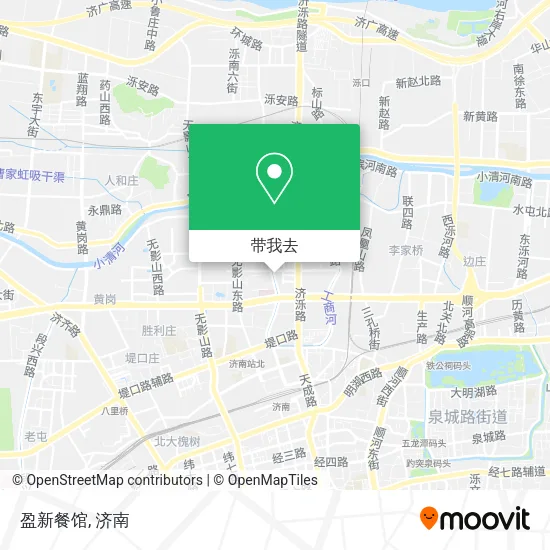 盈新餐馆地图