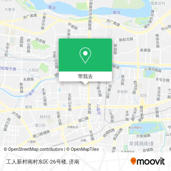 工人新村南村东区-26号楼地图