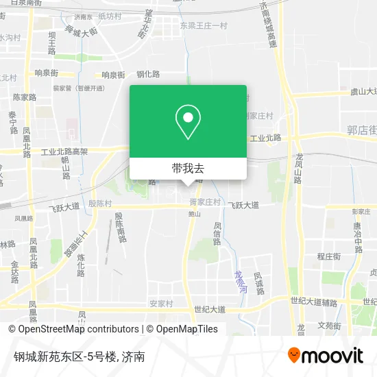 钢城新苑东区-5号楼地图