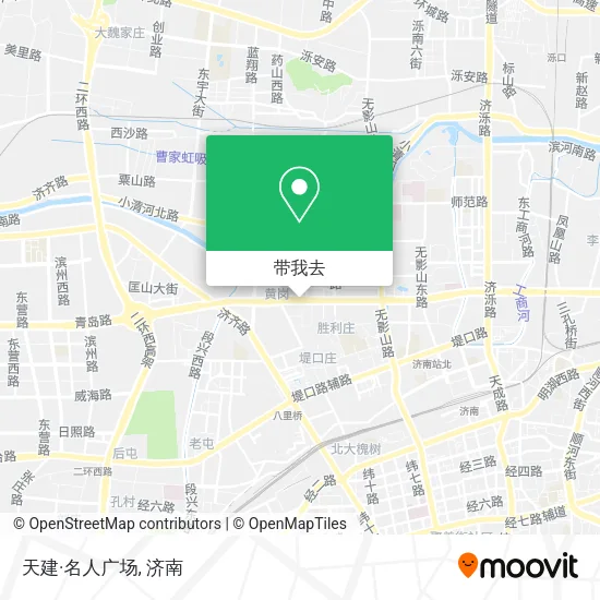 天建·名人广场地图