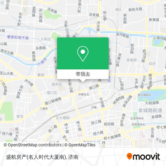 盛航房产(名人时代大厦南)地图
