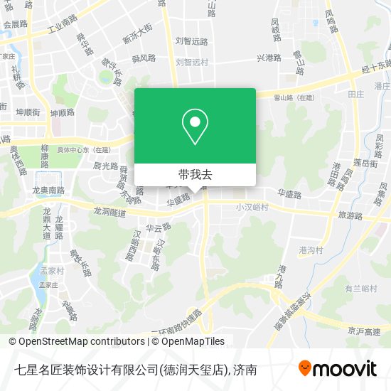 七星名匠装饰设计有限公司(德润天玺店)地图