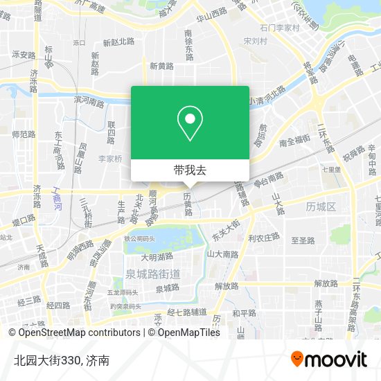 北园大街330地图