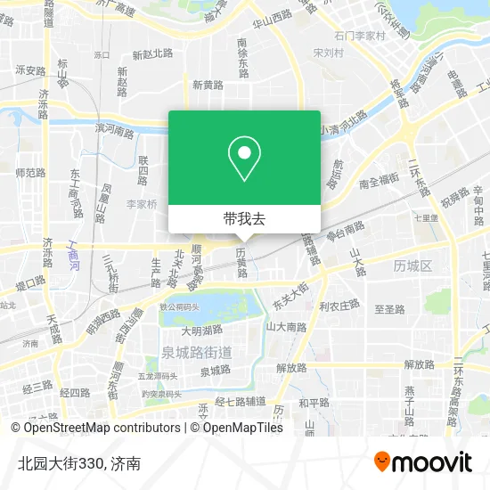 北园大街330地图