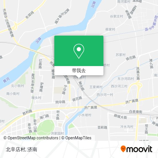 北辛店村地图
