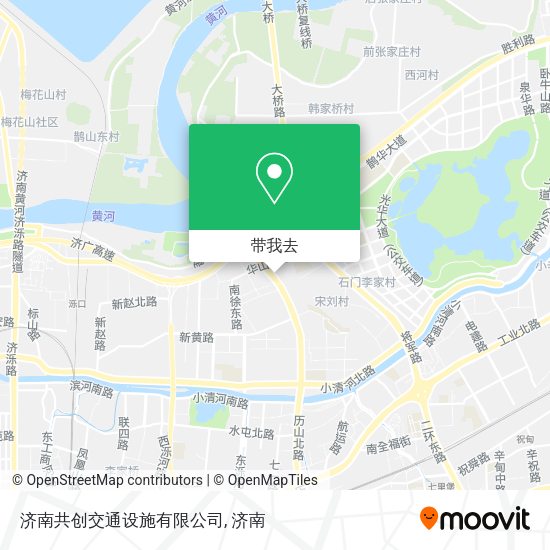 济南共创交通设施有限公司地图