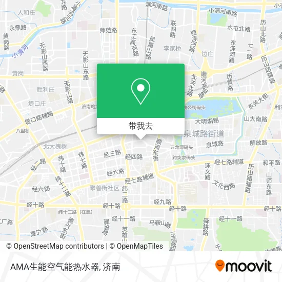 AMA生能空气能热水器地图