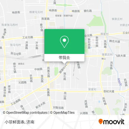 小菲鲜面条地图