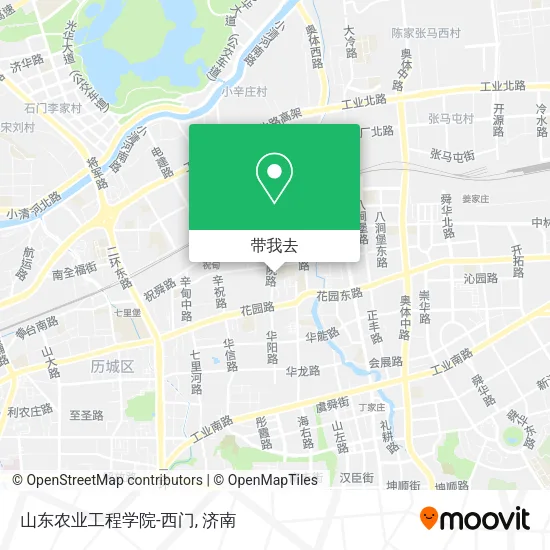 山东农业工程学院-西门地图