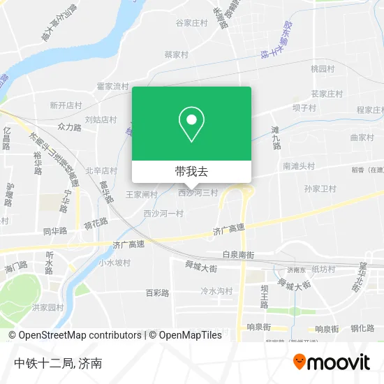 中铁十二局地图