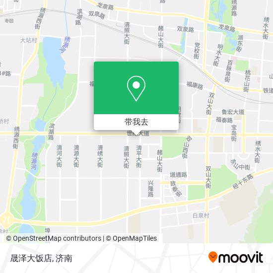 晟泽大饭店地图