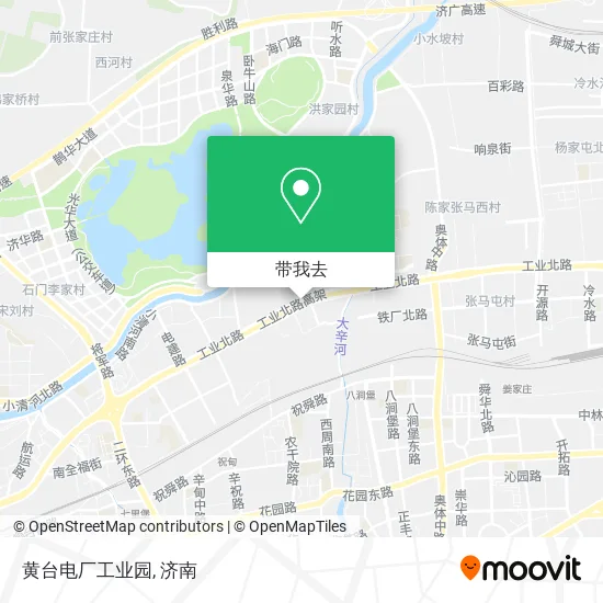 黄台电厂工业园地图