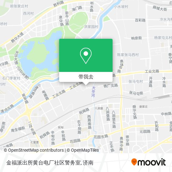 金福派出所黄台电厂社区警务室地图
