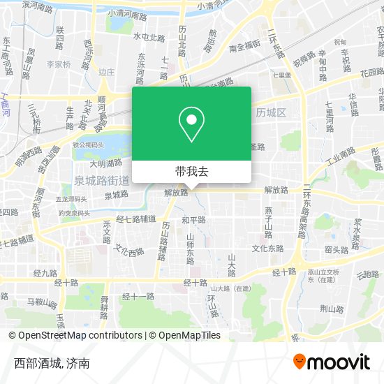 西部酒城地图