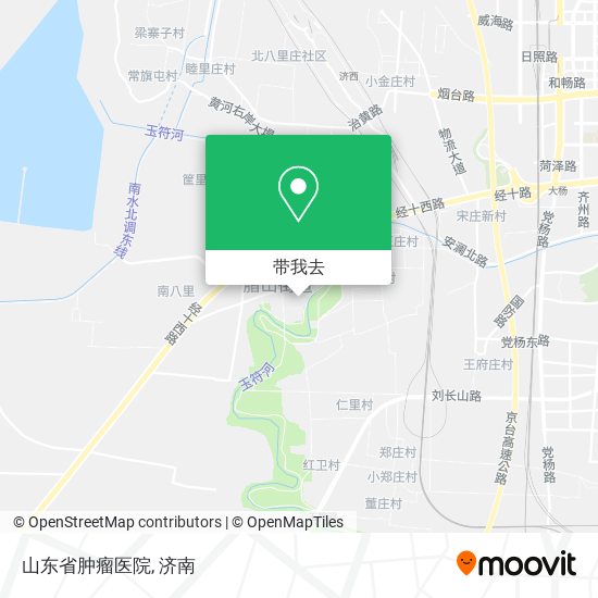 山东省肿瘤医院地图