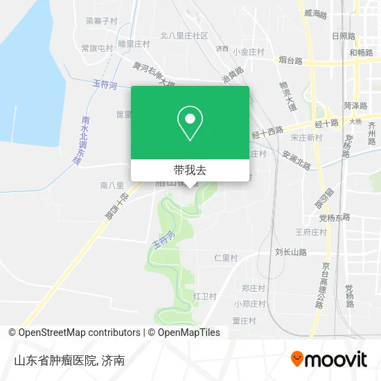 山东省肿瘤医院地图