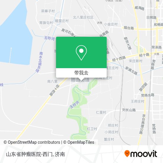 山东省肿瘤医院-西门地图