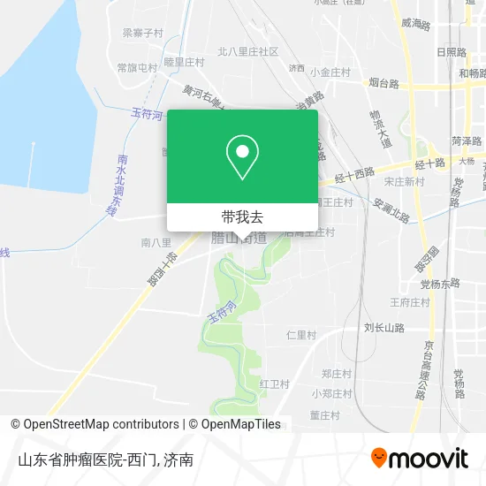 山东省肿瘤医院-西门地图
