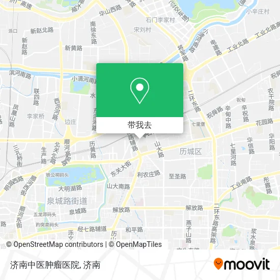 济南中医肿瘤医院地图