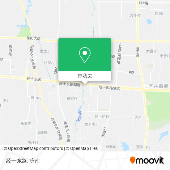 经十东路地图