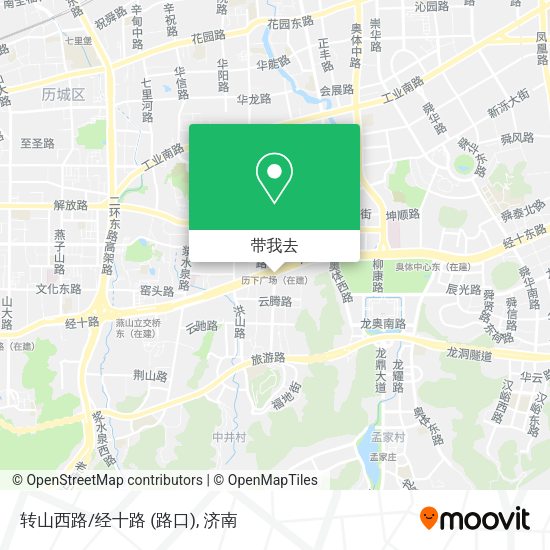 转山西路/经十路 (路口)地图