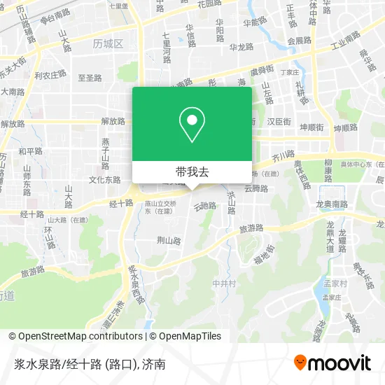 浆水泉路/经十路 (路口)地图