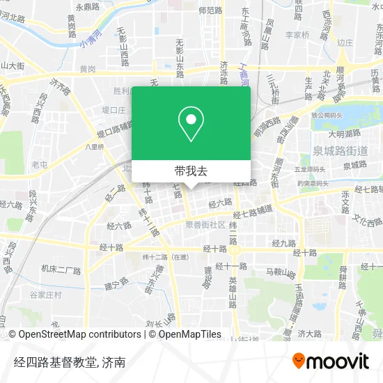 经四路基督教堂地图