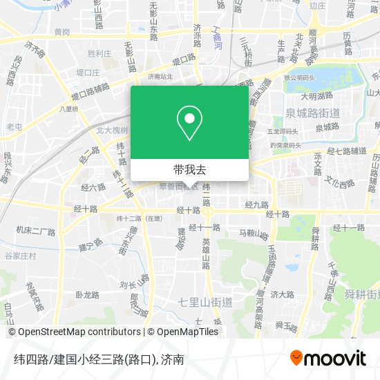 纬四路/建国小经三路(路口)地图