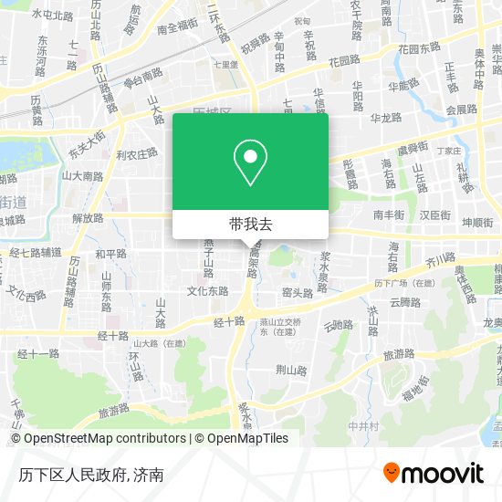历下区人民政府地图