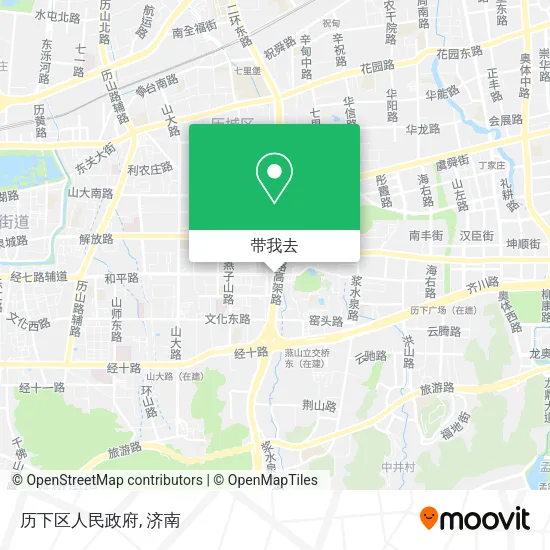 历下区人民政府地图