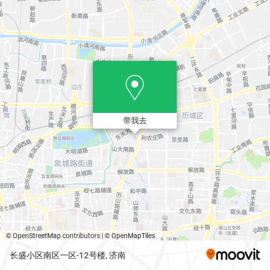 长盛小区南区一区-12号楼地图