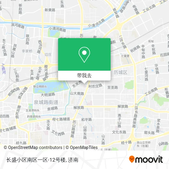长盛小区南区一区-12号楼地图