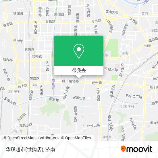 华联超市(世购店)地图