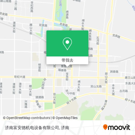 济南富安德机电设备有限公司地图