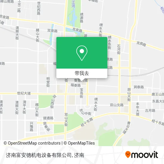 济南富安德机电设备有限公司地图