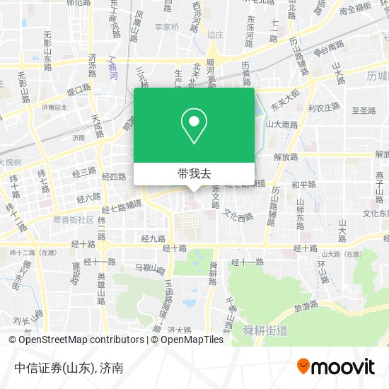 中信证券(山东)地图