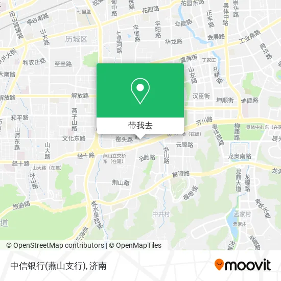 中信银行(燕山支行)地图