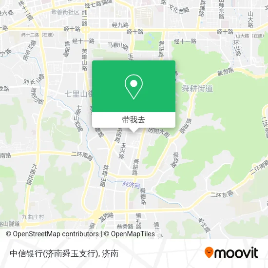 中信银行(济南舜玉支行)地图