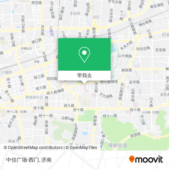 中信广场-西门地图