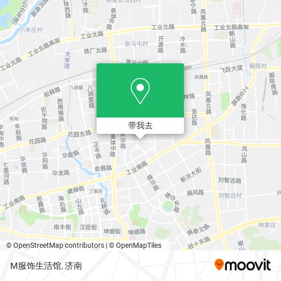 M服饰生活馆地图