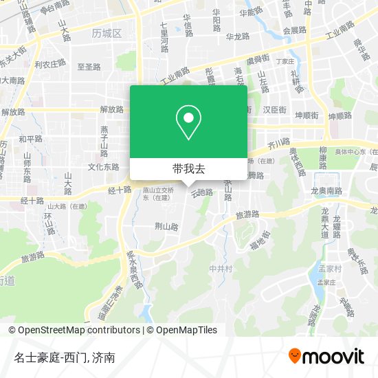 名士豪庭-西门地图