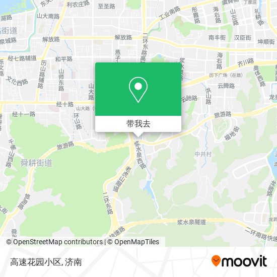 高速花园小区地图
