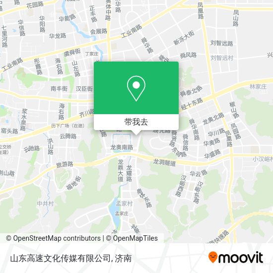 山东高速文化传媒有限公司地图